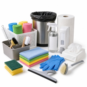 Reinigen Ordnen und Hygiene